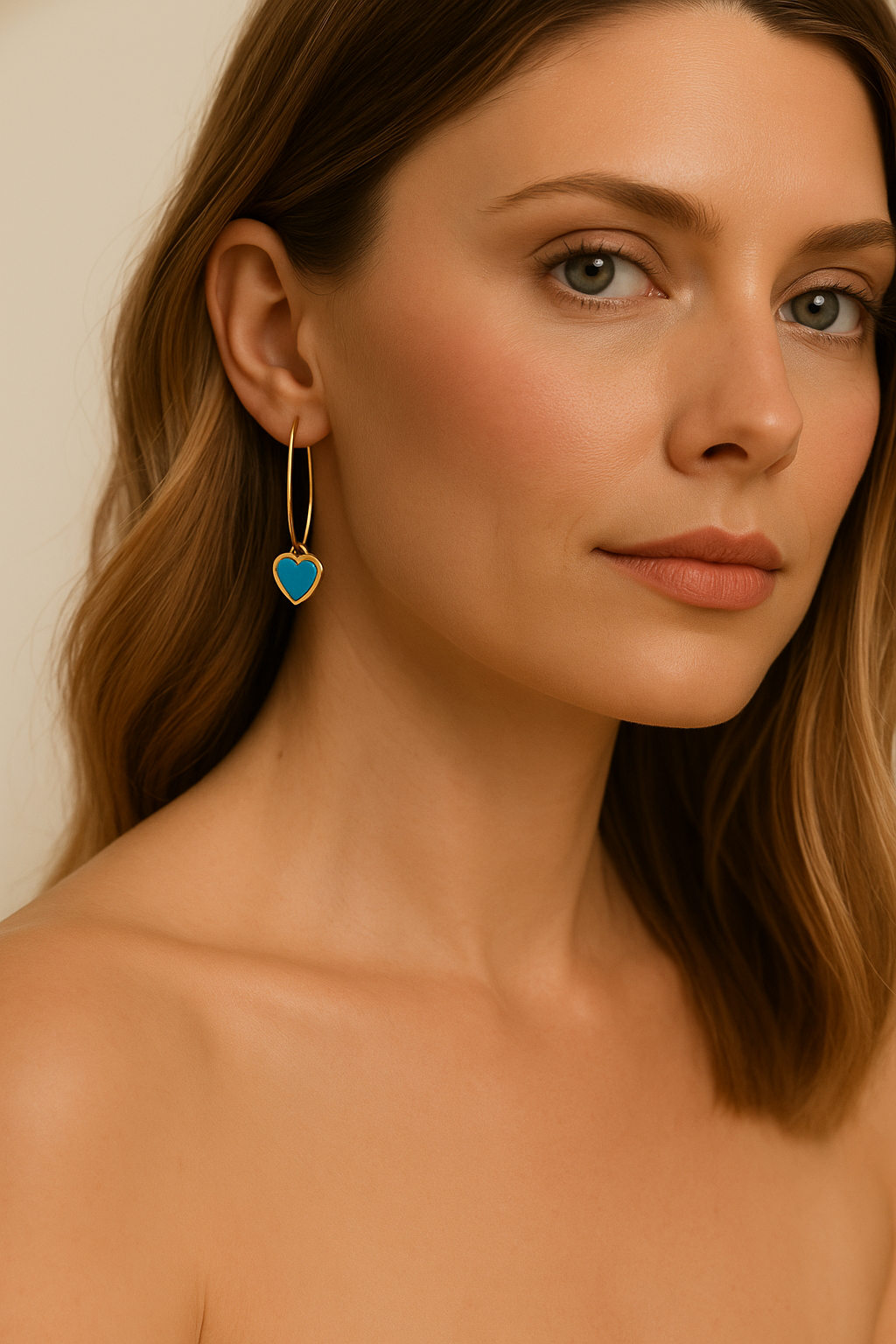 Amorre hook charm earrings
