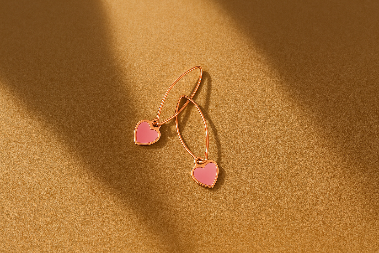 Rosa hook charm earrings