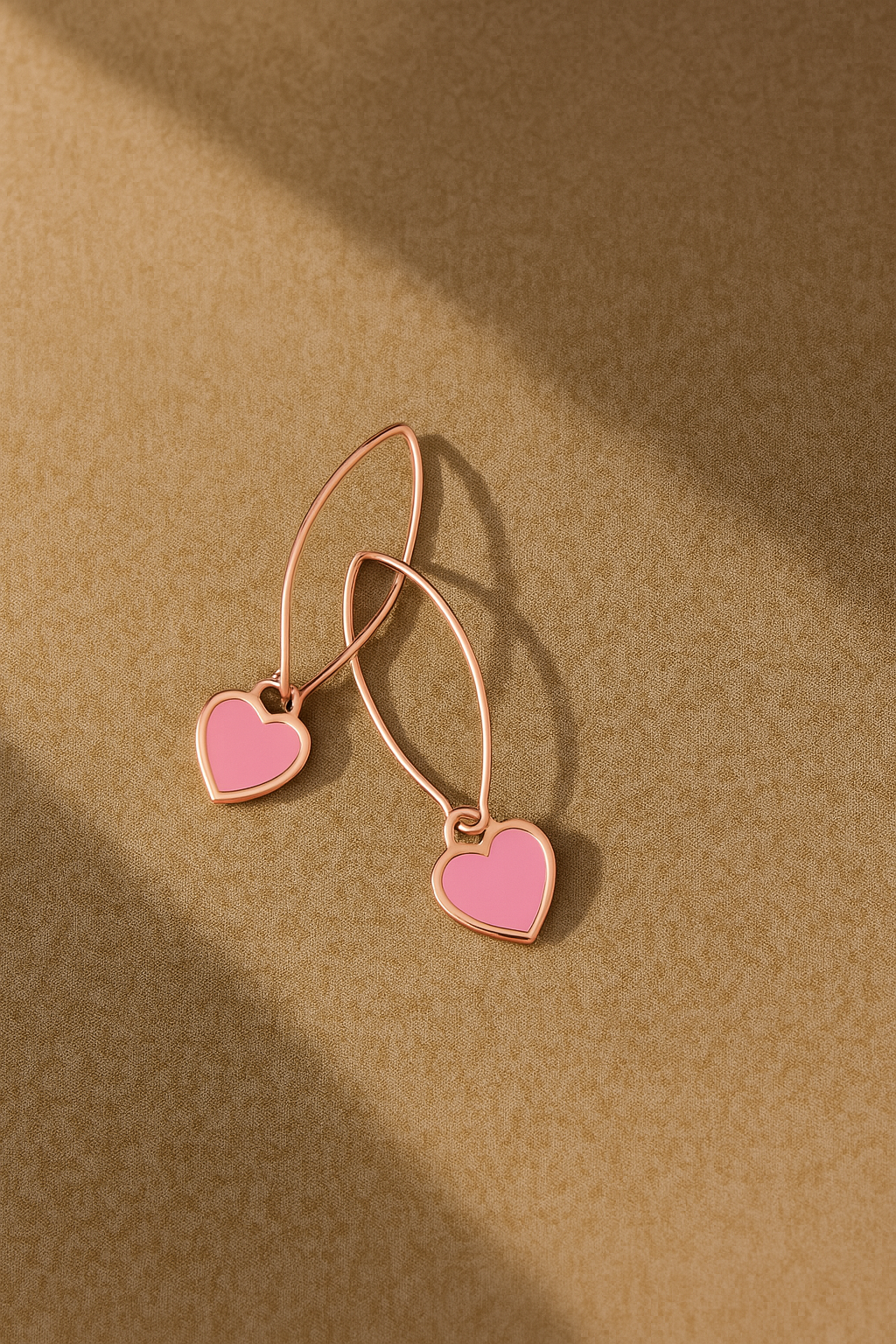 Rosa hook charm earrings
